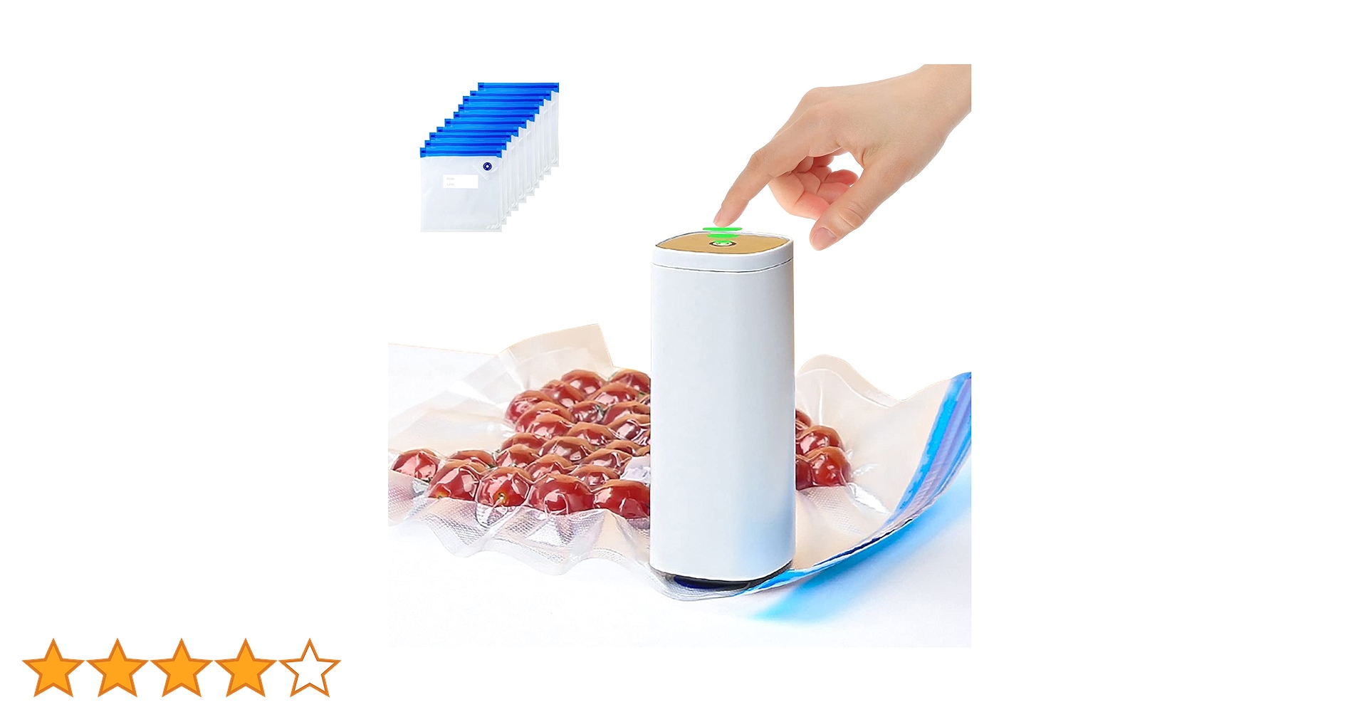 超軽量充電式真空ポンプ - 食材の鮮度を簡単に保つ 楽天市場】食品 真空ポンプの通販